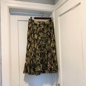 Haute Hippie Pleated Skirt